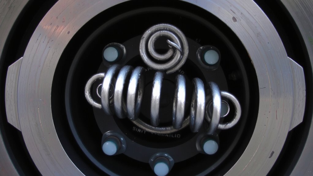 inspect springs for damage