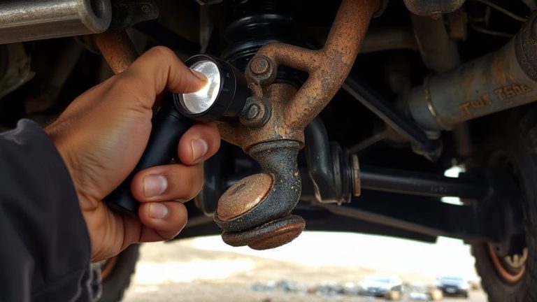 inspecting 2016 toyota 4runner ball joints