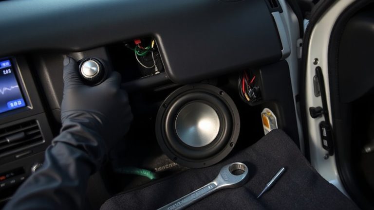 install component speakers in truck