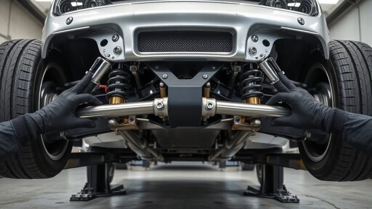 install front stage suspension
