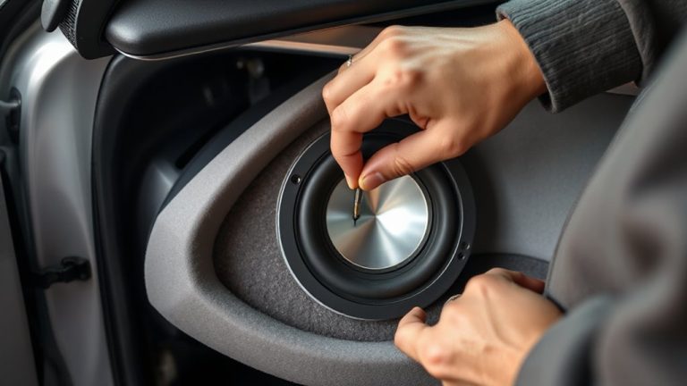 install speakers in luxury coupe