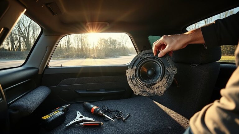 installing speakers in station wagon