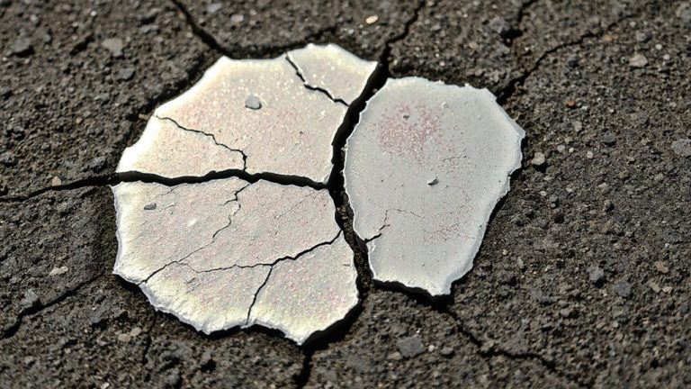 invisible residue weakens coatings