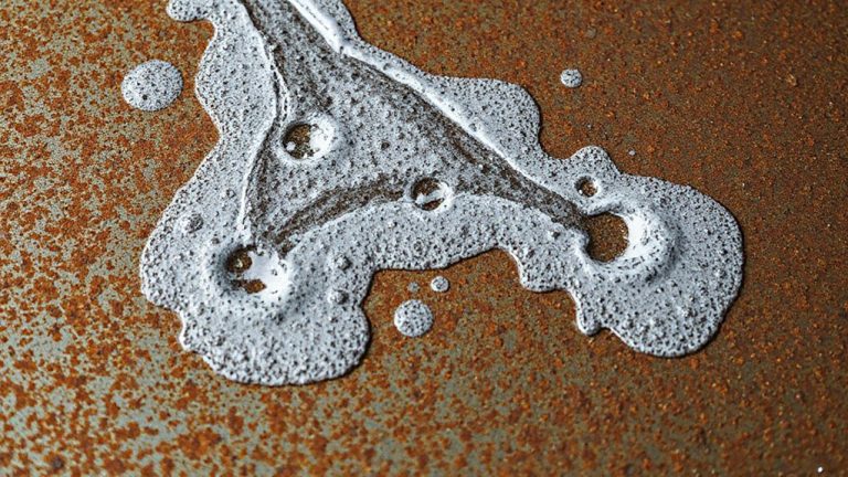 iron remover on pre wetted surfaces