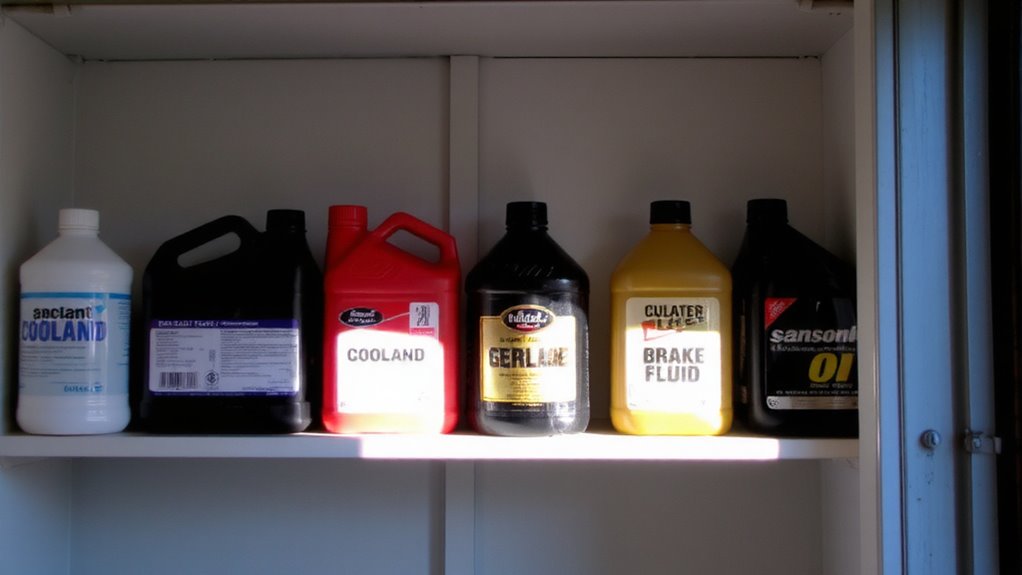keep fluids cool and shaded