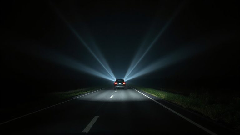 laser high beams enhance visibility