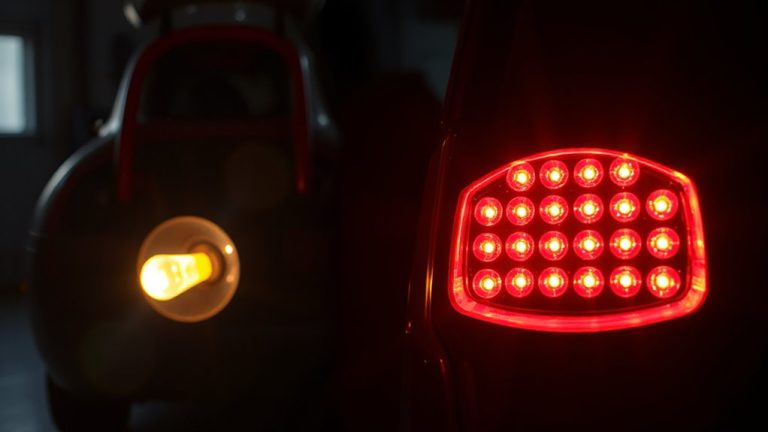 leds activate faster than incandescent