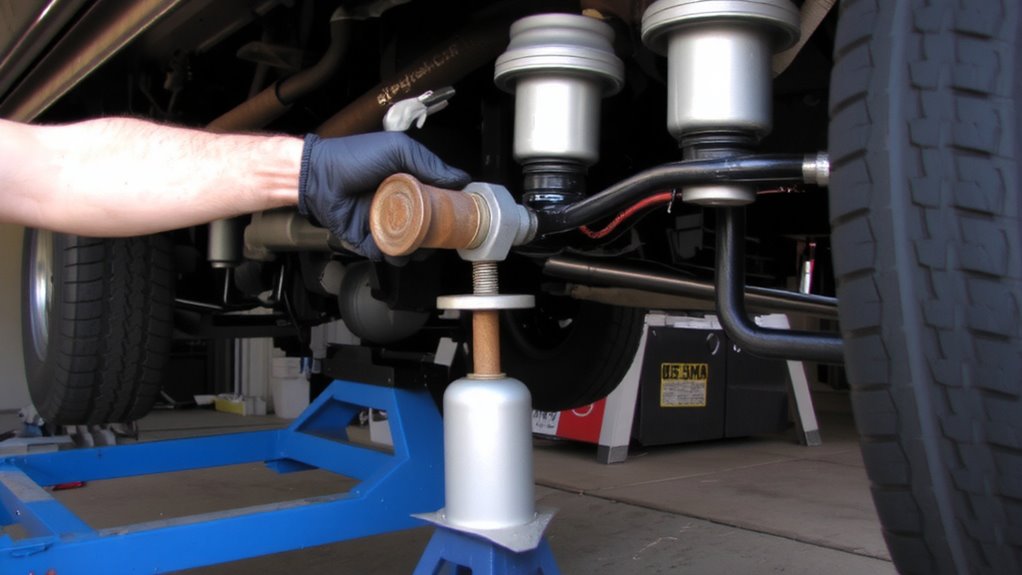 lift safely with jack stands