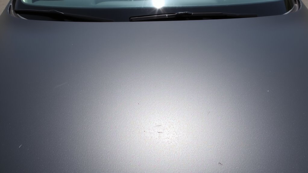 light reveals texture flaws