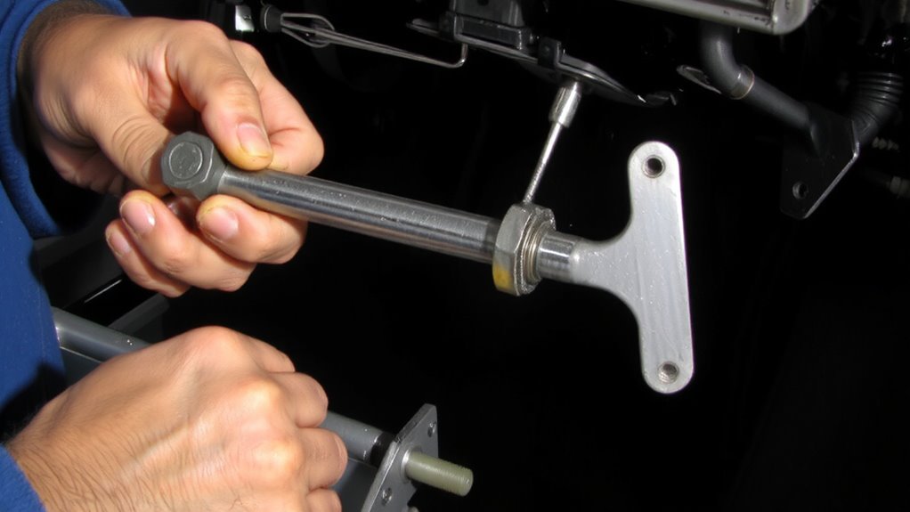 linkage alignment prevents gear sloppiness
