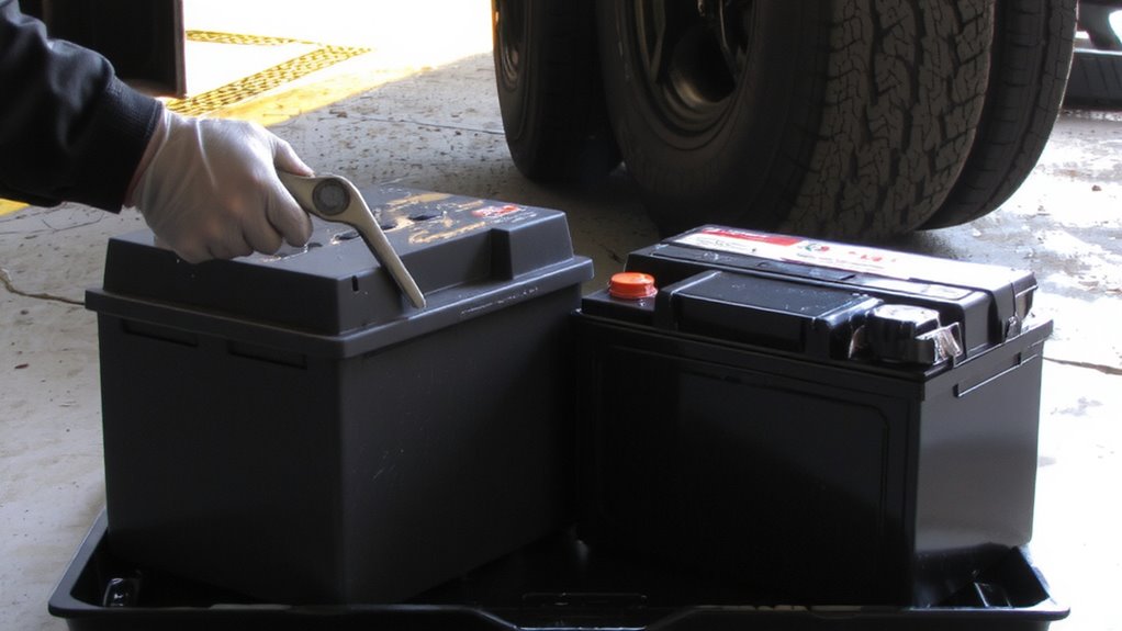 locate battery by vehicle type