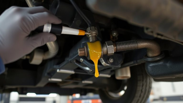 lubricate 2015 f 150 tie rods