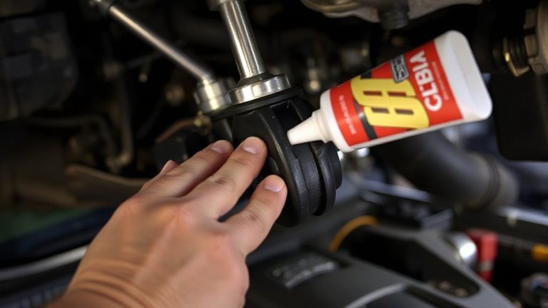lubricating tacoma steering shaft