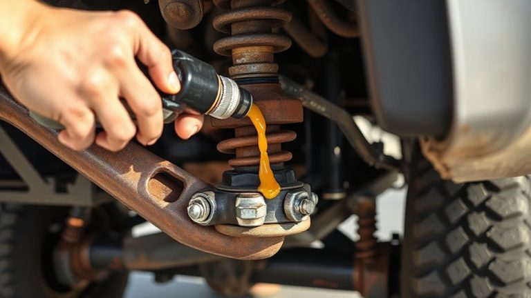 lubricating tundra ball joints