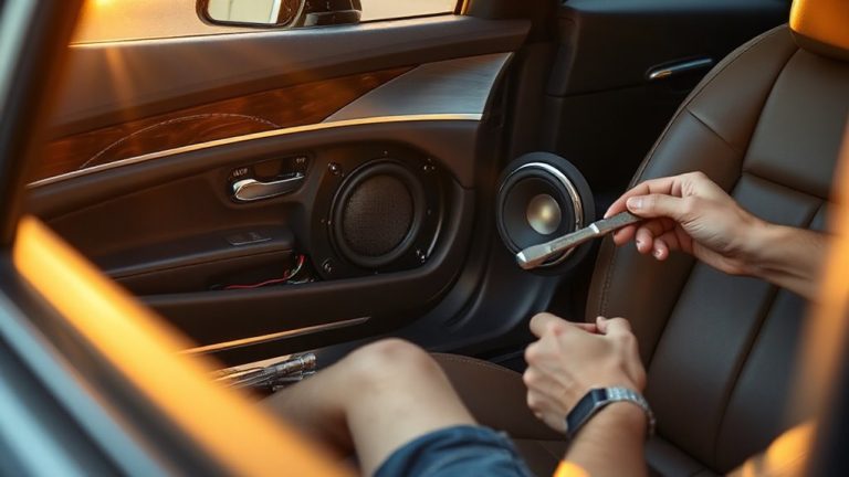 luxury coupe speaker replacement
