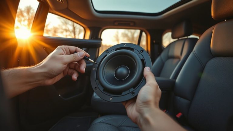 luxury suv speaker upgrade