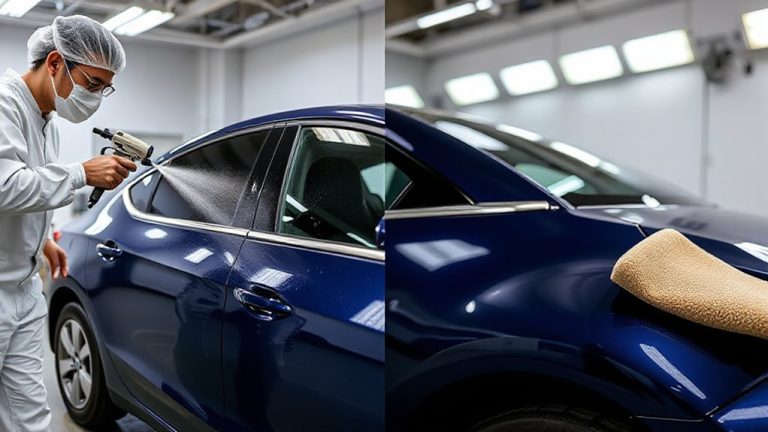 luxury vehicle coating process