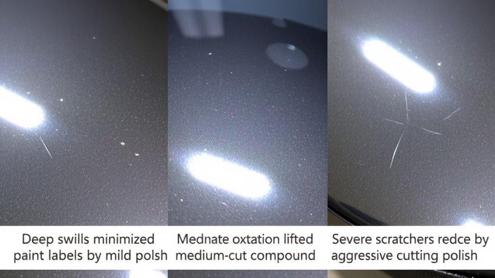 match polish to paint hardness