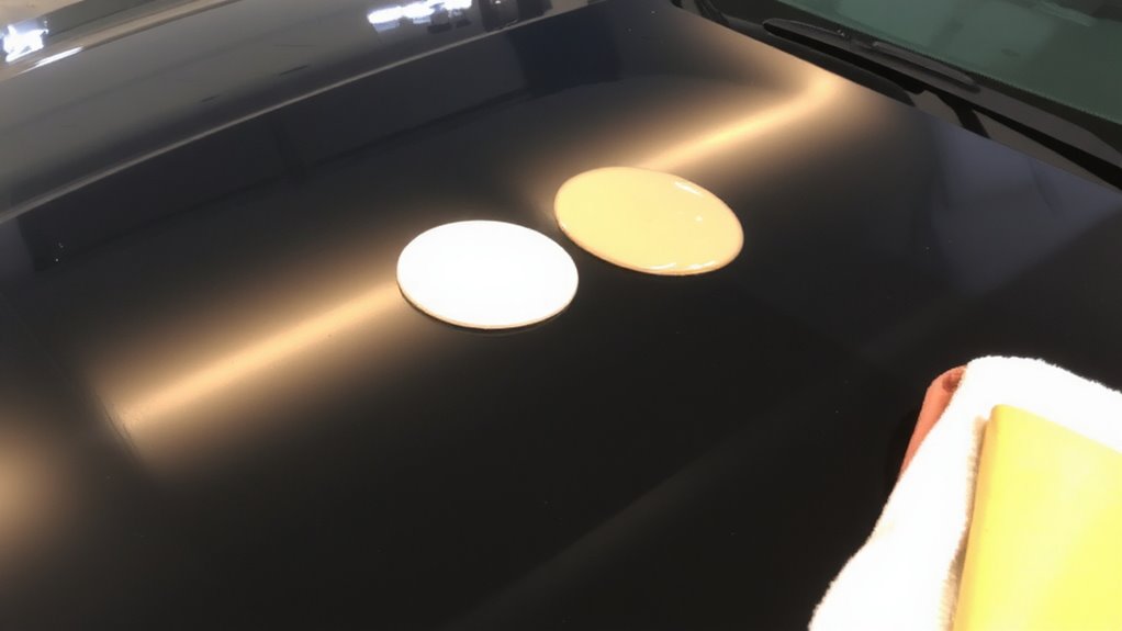 match wax to finish