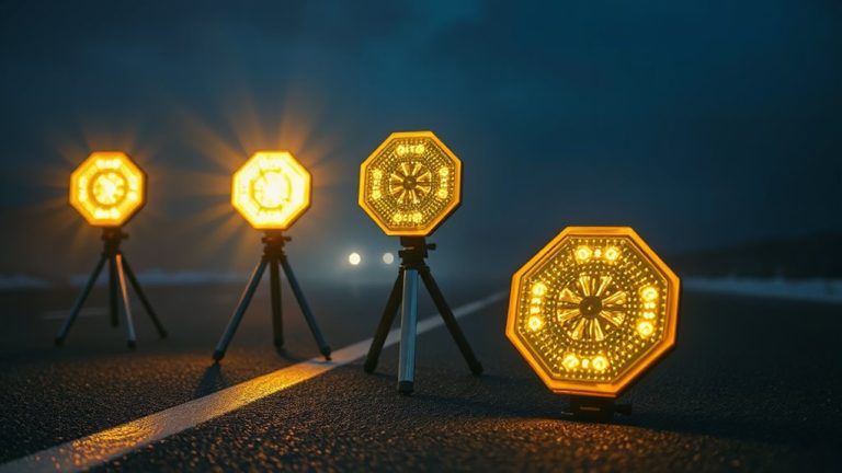 maximum visibility safety flares