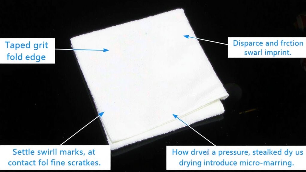 mechanical drying causes swirls