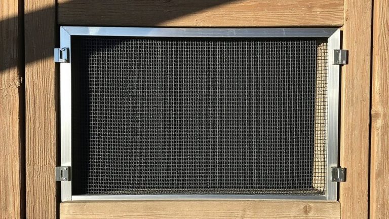 metal screens for grille openings