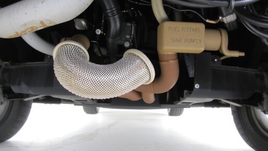 metal shield fuel protection