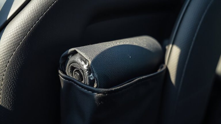 moisture absorbing rolls in door pockets