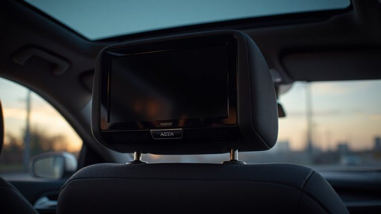 moving headrest audio obstruction