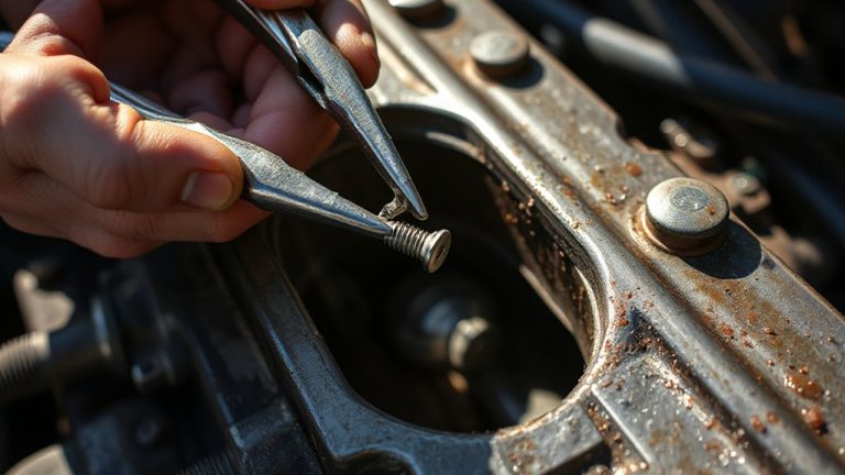 needle nose pliers retrieve screws