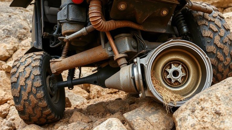 off road stress on gears