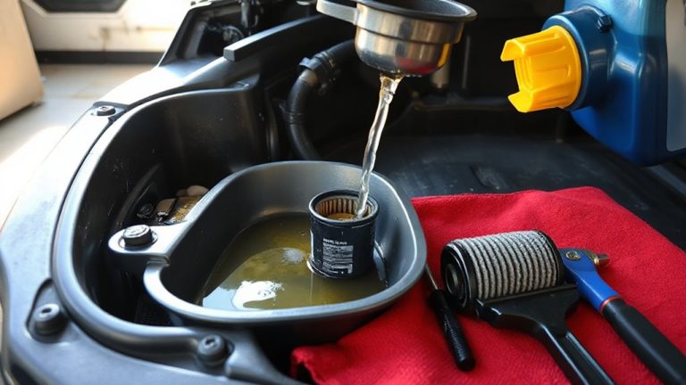 oil change at home
