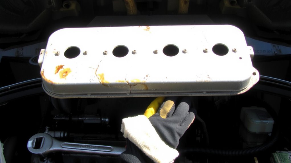 oil leaks signal gasket failure