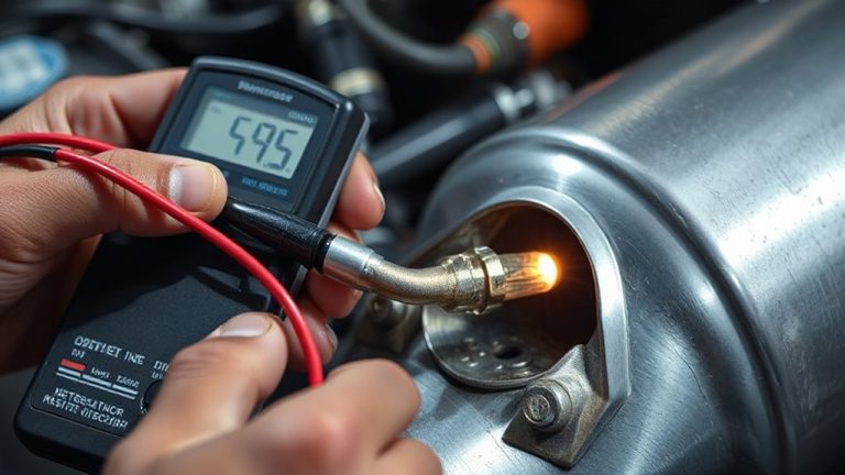 oxygen sensor heater testing