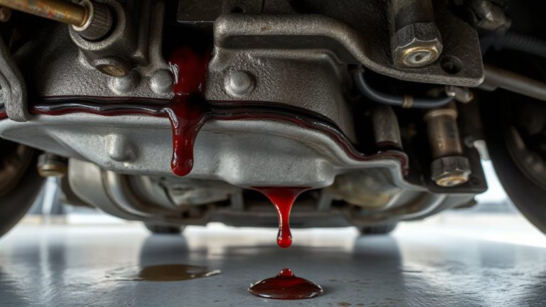pan gasket leak points