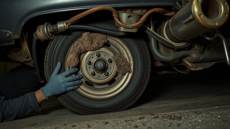 pest control for stored vehicles
