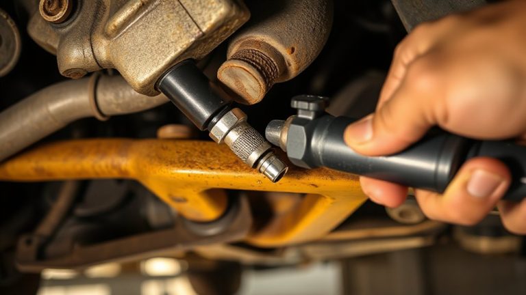pitman arm greasing procedure