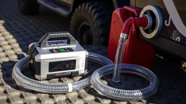 portable battery powered fuel pumps