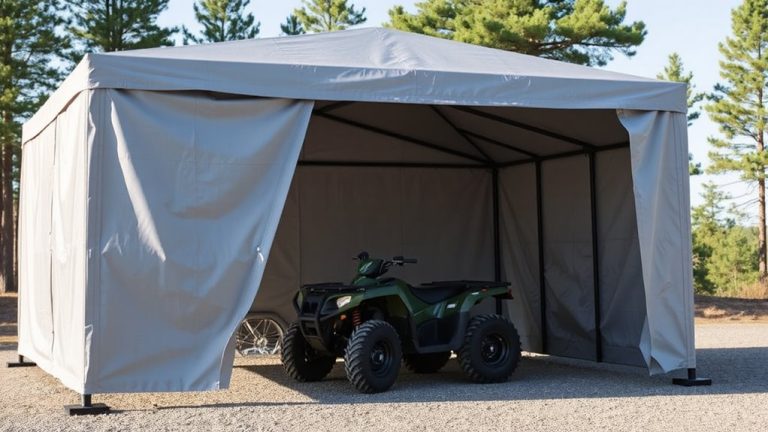 portable garages for protection storage