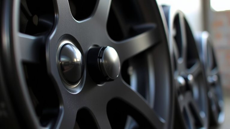 powder coated black wheels