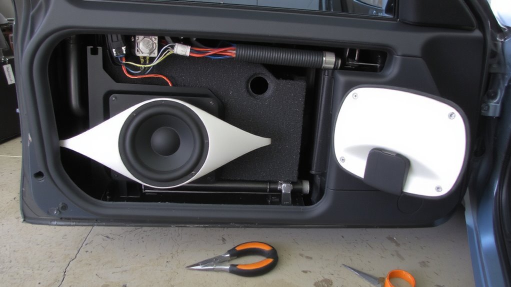 precision installation with acoustic sealing