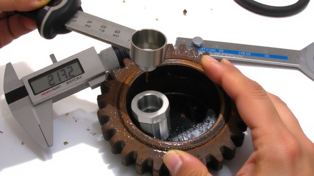 precision tools for ring gear maintenance