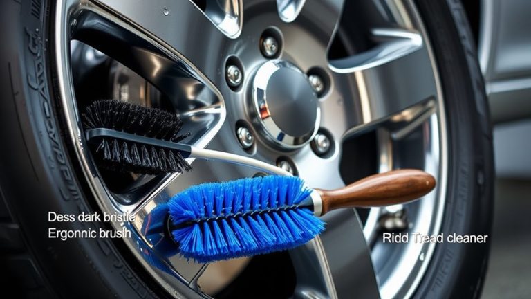 premium wheel shine brushes