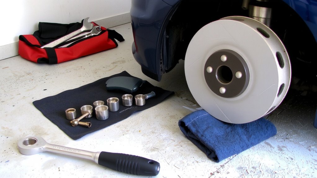 prepare tools and parts