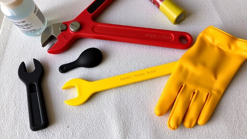 prepare tools safely