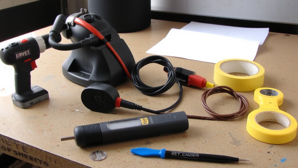prepare tools test wiring
