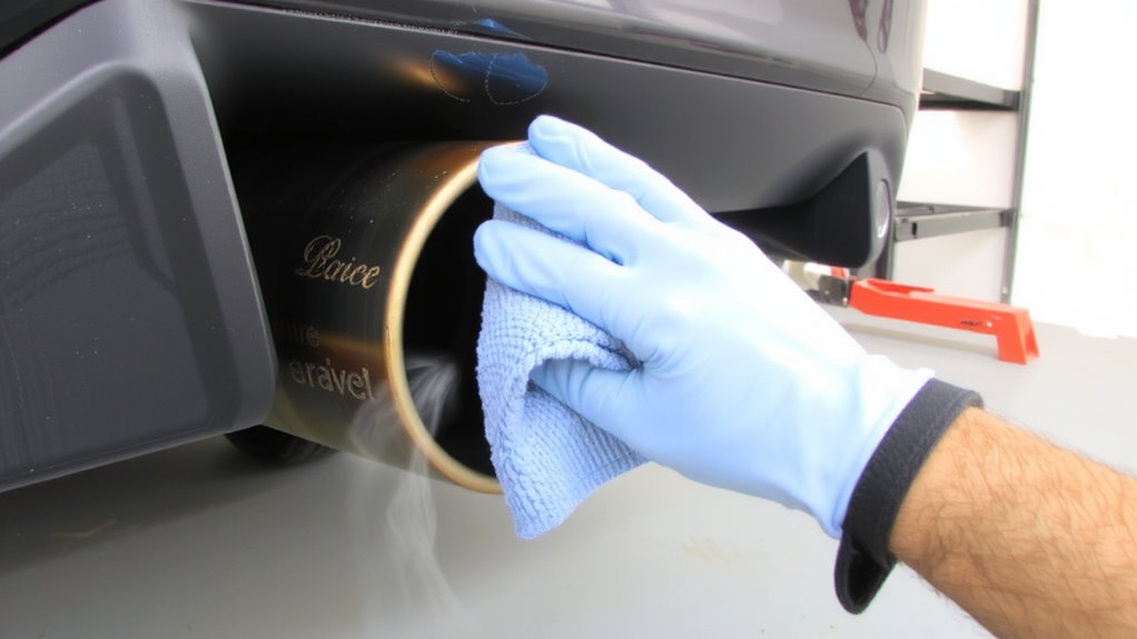 preserve coating integrity carefully