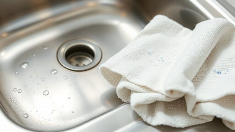 prevents microfiber lint residue