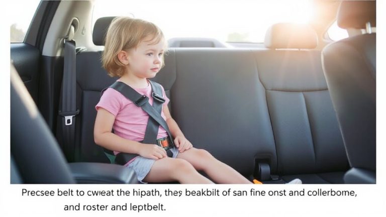 proper seatbelt fit ensures safety