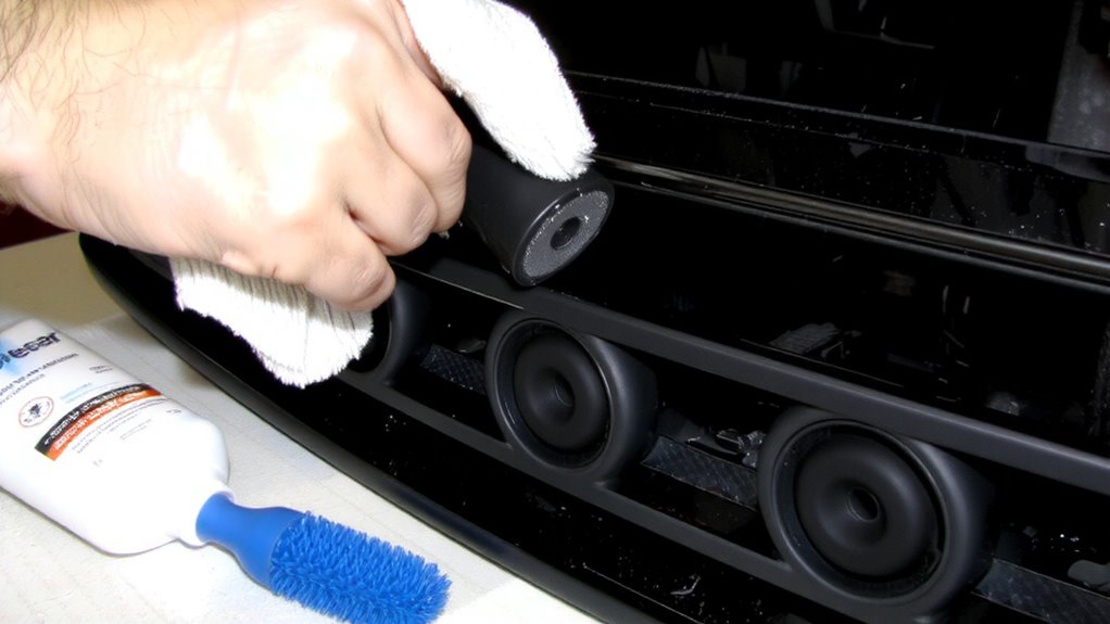 protect sensors avoid abrasives